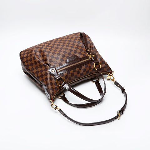 LOUIS VUITTON 2011 Damier EvoraMM Handbag Brown WS20535