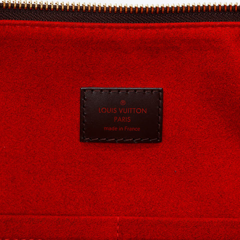 LOUIS VUITTON 2011 Damier EvoraMM Handbag Brown WS20535