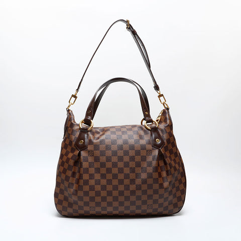 LOUIS VUITTON 2011 Damier EvoraMM Handbag Brown WS20535