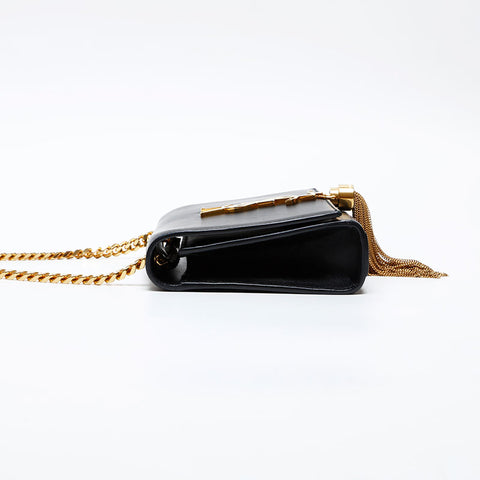 YVES SAINT LAURENT Kate Mini Flap Chain Shoulder Bag black WS20543