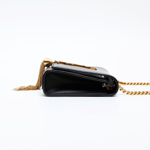 YVES SAINT LAURENT Kate Mini Flap Chain Shoulder Bag black WS20543