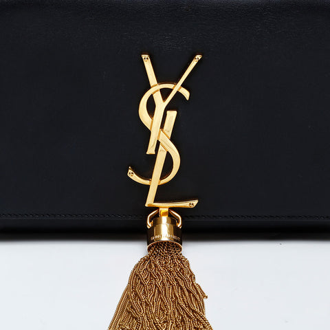 YVES SAINT LAURENT Kate Mini Flap Chain Shoulder Bag black WS20543