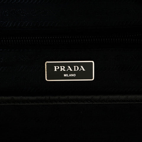 PRADA Camouflage Camo Nylon Backpack Â· Daypack black WS20545