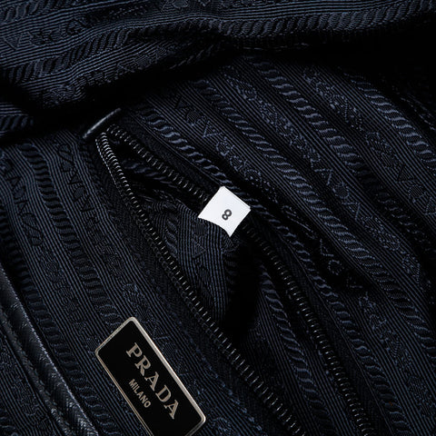 PRADA Camouflage Camo Nylon Backpack Â· Daypack black WS20545