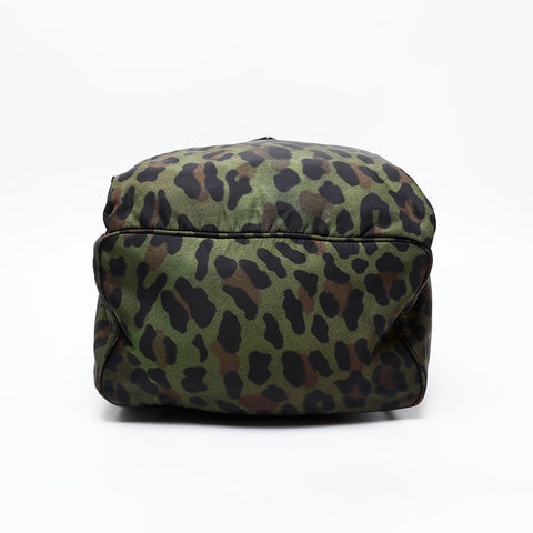 PRADA Camouflage Camo Nylon Backpack Â· Daypack black WS20545