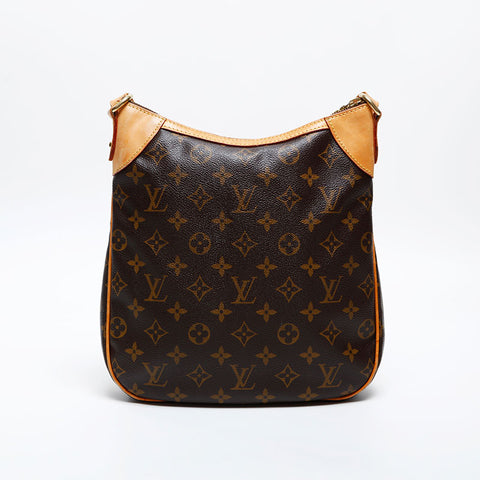 LOUIS VUITTON 2008 Monogram Odeon PM Shoulder Bag Brown WS20553