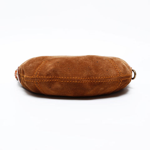 LOUIS VUITTON 2006 Monogram Mahina Onata PM Shoulder Bag Brown WS20554