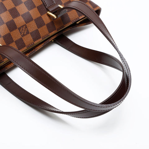 LOUIS VUITTON 2004 Damier Cava Piano Shoulder Bag Brown WS20555