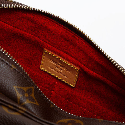 LOUIS VUITTON Monogram Viva Cite MM Shoulder Bag Brown WS20556
