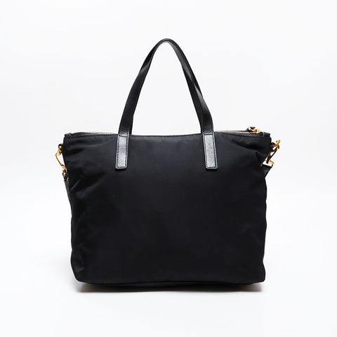 PRADA Nylon Robot Shoulder Bag black WS20558