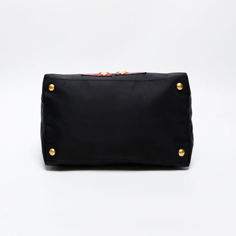 PRADA Nylon Robot Shoulder Bag black WS20558
