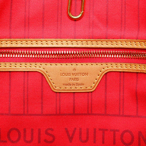 LOUIS VUITTON Monogram LaMage Neverfull MM Tote Bag Brown WS20562