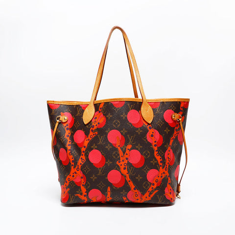 LOUIS VUITTON Monogram LaMage Neverfull MM Tote Bag Brown WS20562