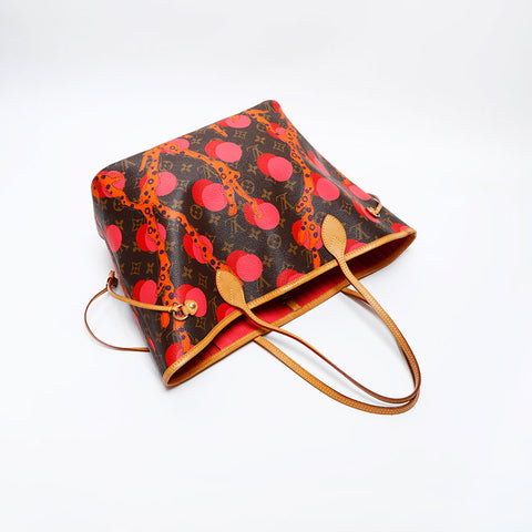 LOUIS VUITTON Monogram LaMage Neverfull MM Tote Bag Brown WS20562