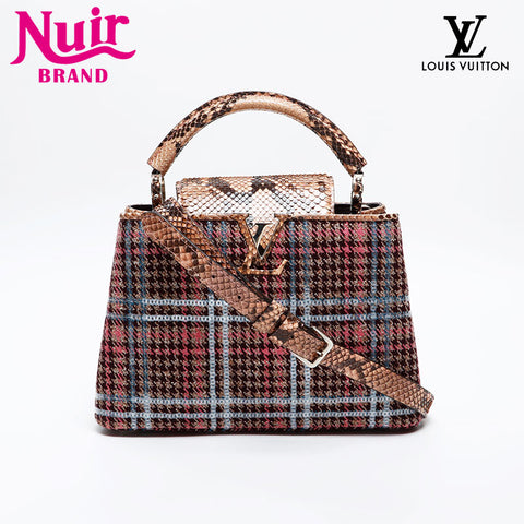LOUIS VUITTON 2019 Capucines BB Handbag pink WS20564