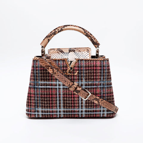 LOUIS VUITTON 2019 Capucines BB Handbag pink WS20564