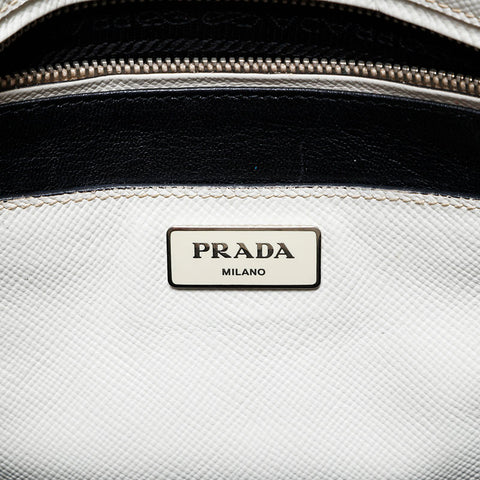 PRADA Safiano Tote Bag white WS20567