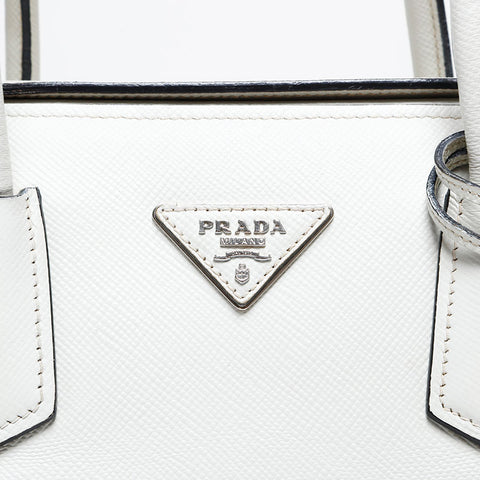 PRADA Safiano Tote Bag white WS20567
