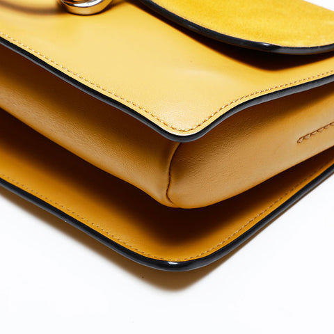 Chloe Leather Fae Shoulder Bag yellow WS20570