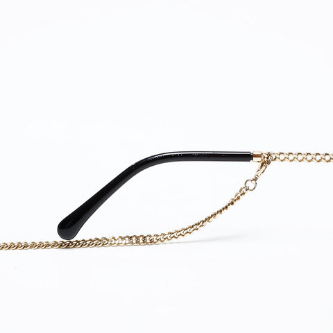 CHANEL Chain sunglasses black WS20573
