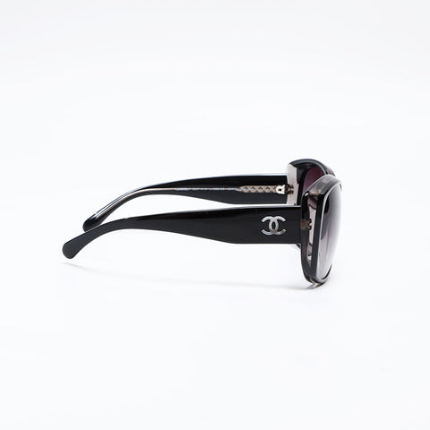 CHANEL COCO Mark sunglasses black WS20574