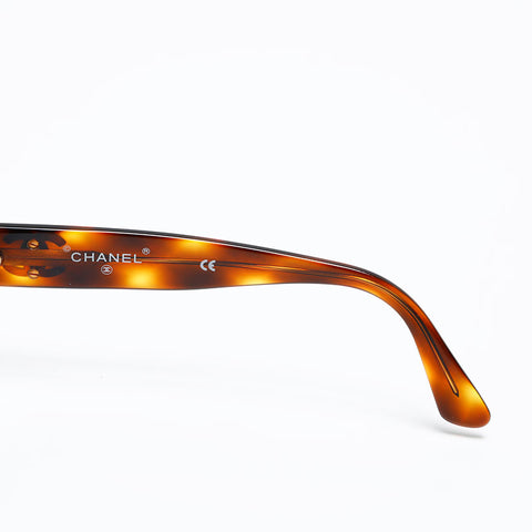 CHANEL COCO Mark sunglasses Brown WS20575