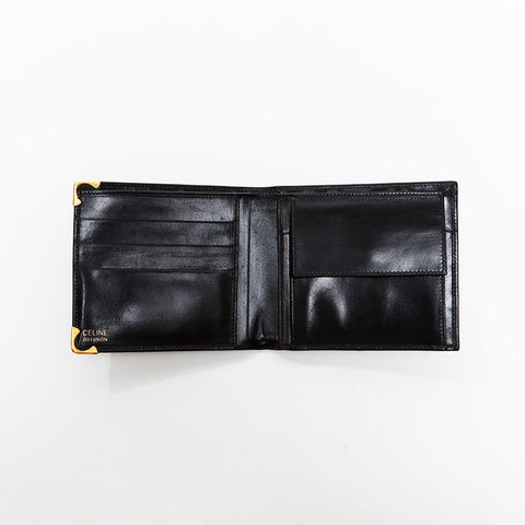 CELINE Triomphe Bifold Wallet black WS20578
