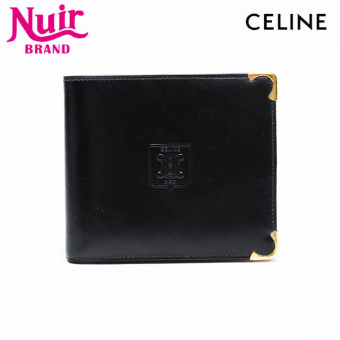 CELINE Triomphe Bifold Wallet black WS20578