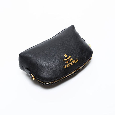 PRADA logo Pouch black WS20579