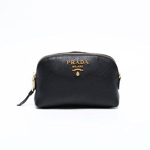 PRADA logo Pouch black WS20579