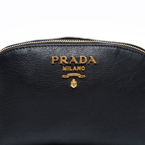 PRADA logo Pouch black WS20579