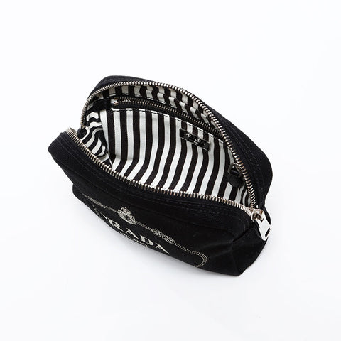PRADA Canapa Pouch black WS20580