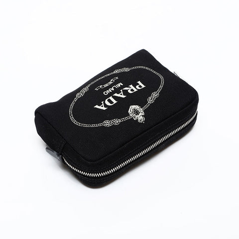 PRADA Canapa Pouch black WS20580