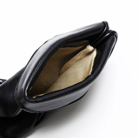 Christian Dior Leather Gloves gloves black WS20581