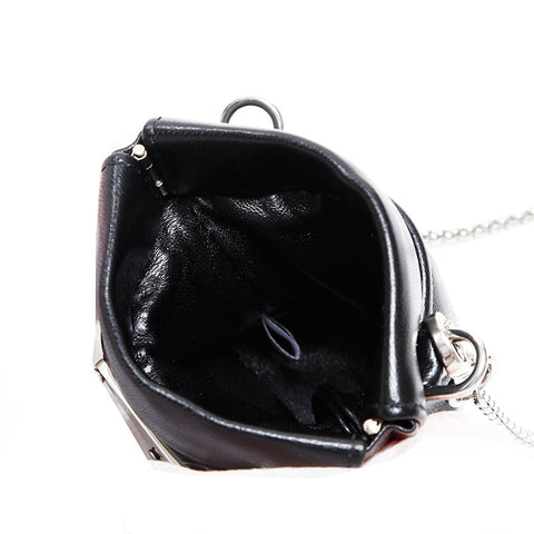 PRADA 1NR002 Pochette Pouch Chain Pouch black WS20584