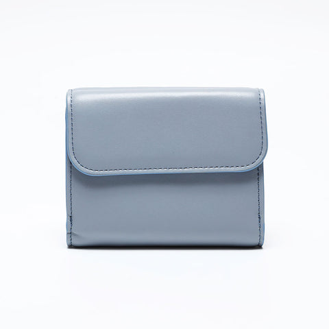 Chloe Chloe Sense Logo 3-Fold Double Hook Tri-fold wallet blue WS20585
