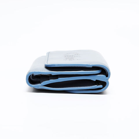 Chloe Chloe Sense Logo 3-Fold Double Hook Tri-fold wallet blue WS20585