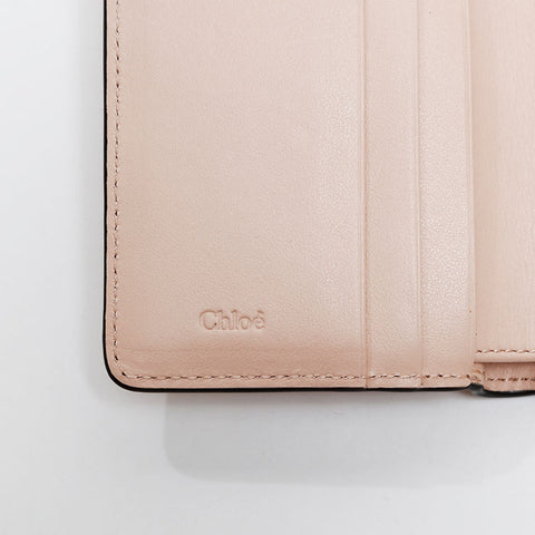 Chloe Alphabet Tri-fold wallet pink WS20586