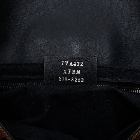 FENDI Zucca Mamma 水桶单肩包 棕色 WS20599
