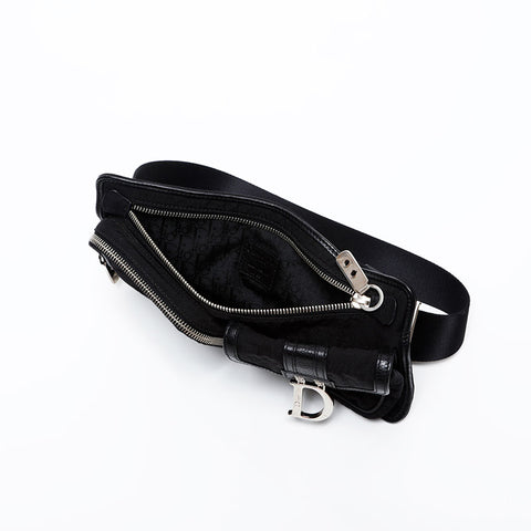 Christian Dior Nylon body bag Waist bag black WS20601