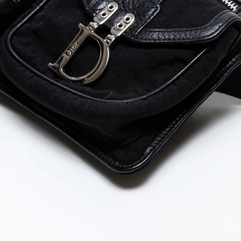 Christian Dior Nylon body bag Waist bag black WS20601