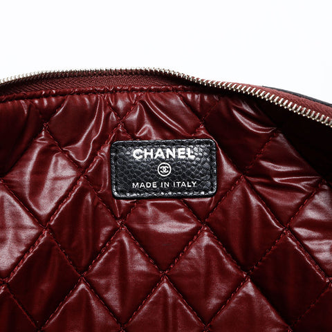 CHANEL 19th Clutch bag black WS20602