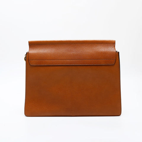 Chloe Faye Leather Shoulder Bag beige WS20603