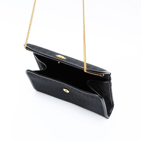 Christian Dior Trotter Chain Shoulder Bag black WS20613
