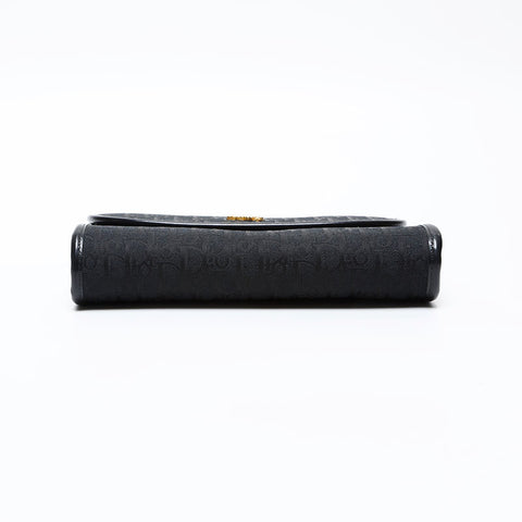 Christian Dior Trotter Chain Shoulder Bag black WS20613
