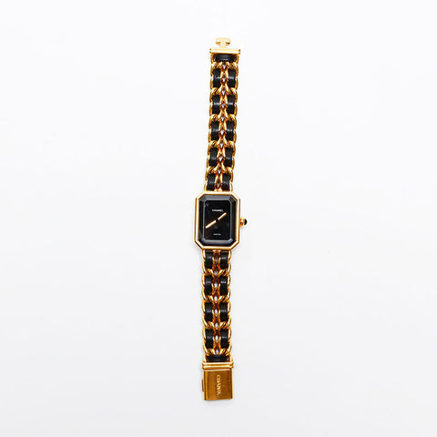 CHANEL Premiere S size Watches black WS20616