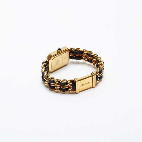 CHANEL Premiere S size Watches black WS20616