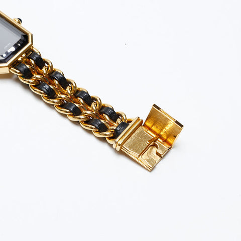 CHANEL Premiere S size Watches black WS20616