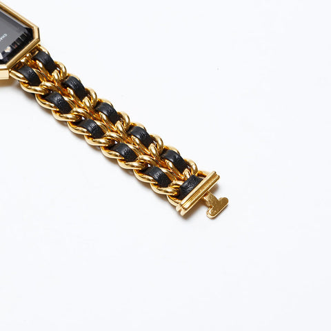 CHANEL Premiere S size Watches black WS20616
