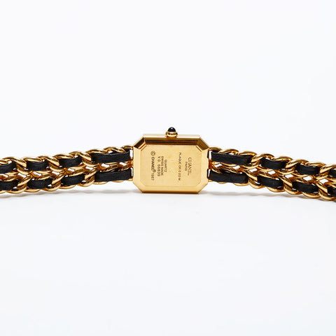 CHANEL Premiere S size Watches black WS20617